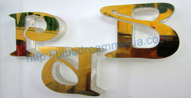 CHỮ MICA CHÂN TRONG MẶT ỐP ĐỒNG